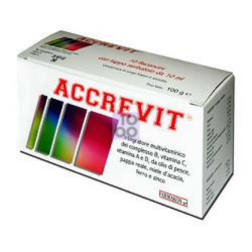 Image of ACCREVIT 10 FLACONCINI