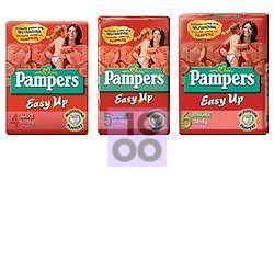 Image of PANNOLINO PAMPERS EASY UP XL 26 PEZZI