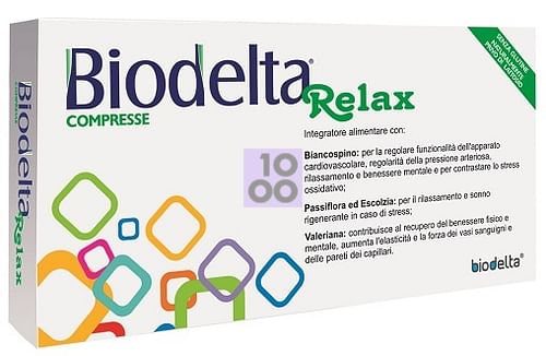 Image of BIODELTA RELAX 30 COMPRESSE