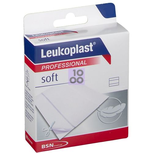 Image of LEUKOPLAST SOFT WHITE 100 X 6 CM 10 PEZZI