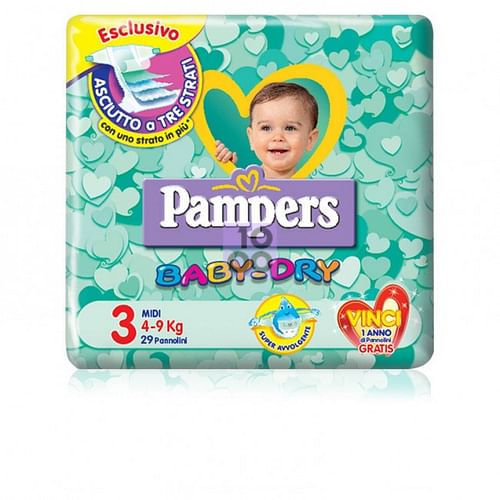 Image of PAMPERS BD DOWNCOUNT MIDI TG3