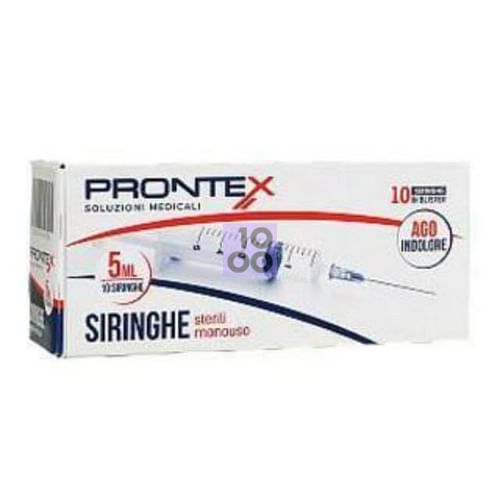 Image of SIRINGA PRONTEX 5 ML AGO IND 10 PEZZI