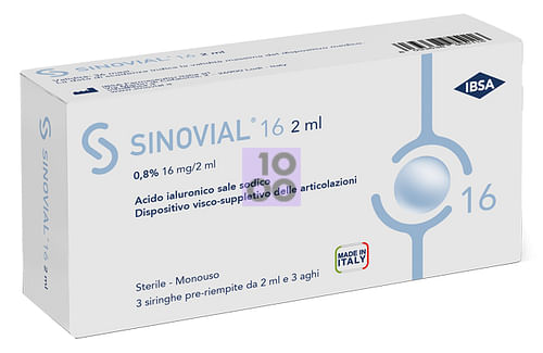 Image of SIRINGA INTRA-ARTICOLARE SINOVIAL ACIDO IALURONICO 0,8% 2 ML 3 PEZZI