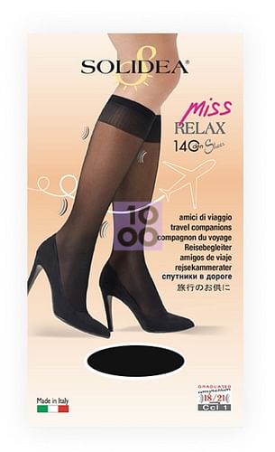 Image of MISS RELAX 140 SHEER GAMBALETTO CAMEL 1-S 1 PAIO
