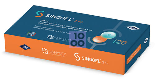 Image of SIRINGA INTRA-ARTICOLARE SINOGEL 2,4% + 1,6% 3 ML 1 FS + AGO GAUGE 21