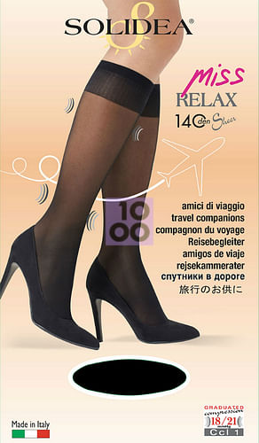 Image of MISS RELAX 140 SHEER GAMBALETTO CAMEL 2-M 1 PAIO