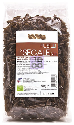 Image of FUSILLI DI SEGALE BIO 500 G