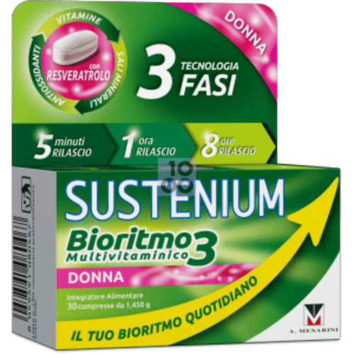 Image of SUSTENIUM BIORITMO3 DONNA ADULTA 30 COMPRESSE